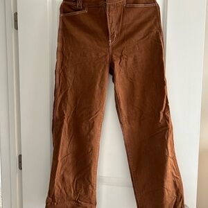 Madewell Brown Flare & Wide Leg Jeans